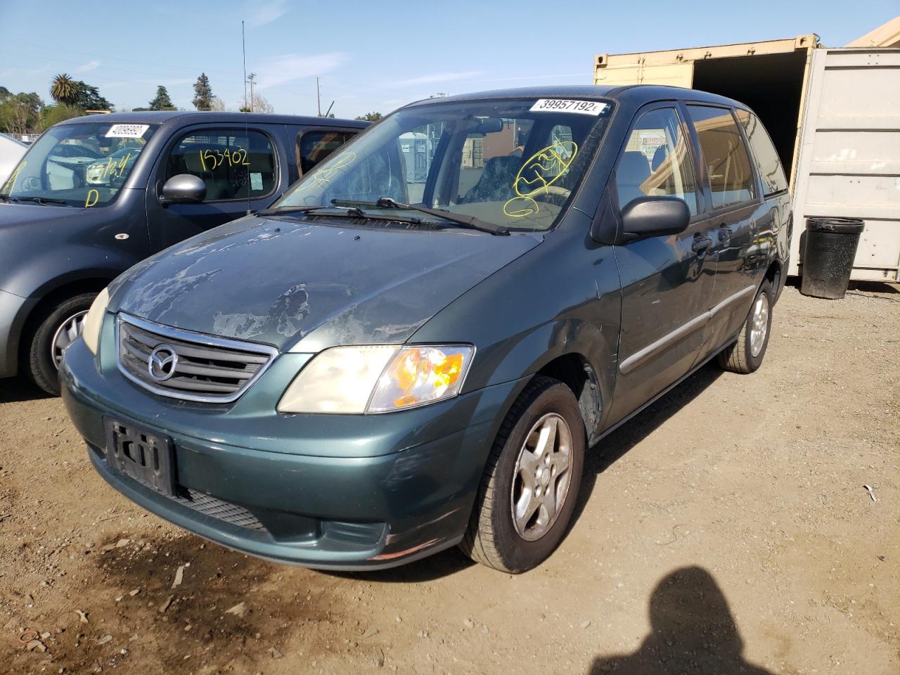 Photo 2 from auction – 2001 MAZDA MPV WAGON with VIN JM3LW28GX10173543