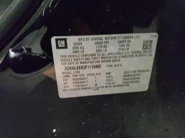 Photo 10 from auction – 2015 CHEVROLET EQUINOX LS with VIN 2GNALAEK2F1119488