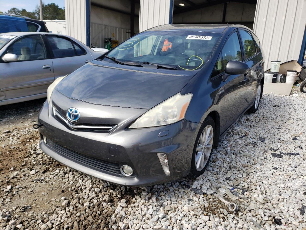 Photo 2 from auction – 2013 TOYOTA PRIUS V with VIN JTDZN3EU8D3271902