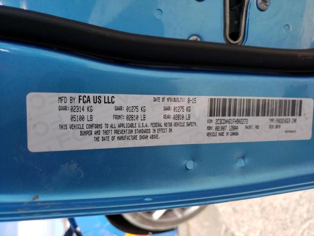 Photo 10 from auction – 2015 DODGE CHARGER SX with VIN 2C3CDXHG1FH902273
