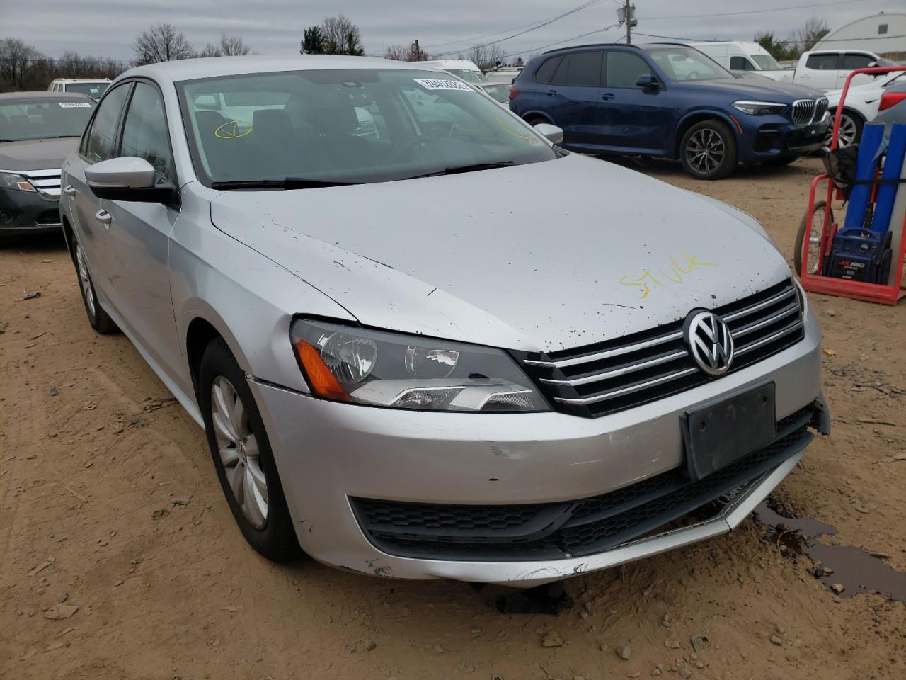 VOLKSWAGEN PASSAT S 2013 with VIN 1VWAP7A37DC104391 - Photo from auction