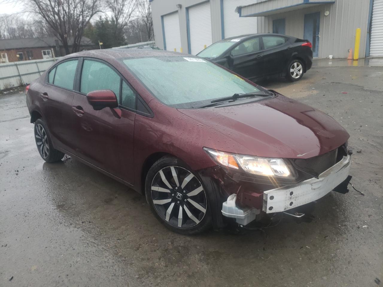 HONDA CIVIC EXL 2014 with VIN 19XFB2F94EE214428 - Photo from auction