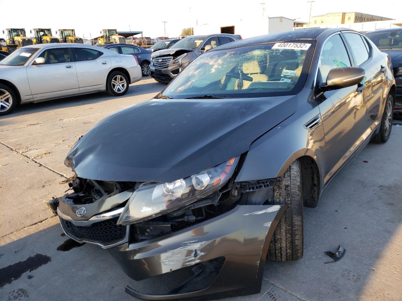 Photo 2 from auction – 2011 KIA OPTIMA LX with VIN KNAGM4A74B5125687