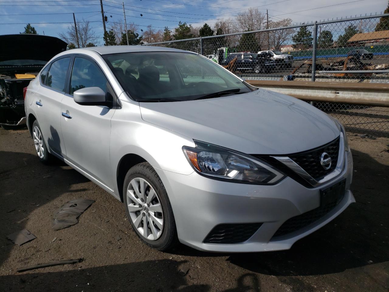 NISSAN SENTRA S 2019 with VIN 3N1AB7AP2KY340894 - Photo from auction