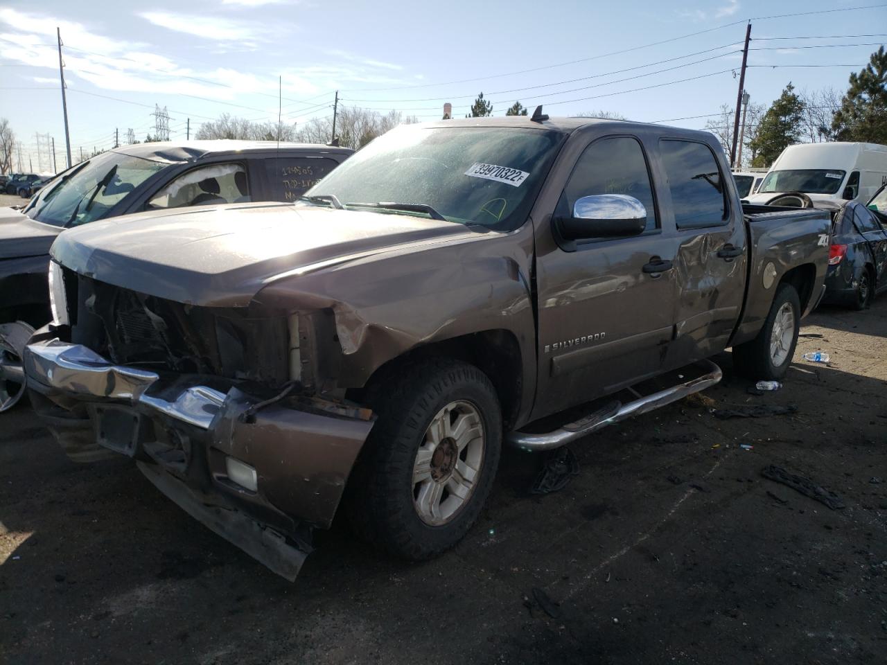 Photo 9 from auction – 2007 CHEVROLET SILVERADO with VIN 2GCEK13M771634134