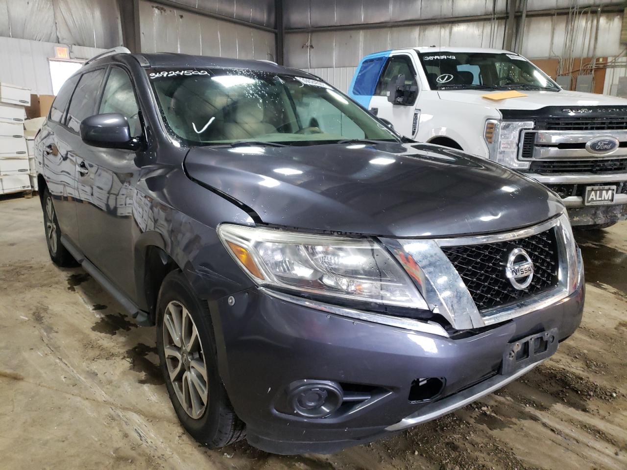 NISSAN PATHFINDER 2014 with VIN 5N1AR2MM6EC601451 - Photo from auction