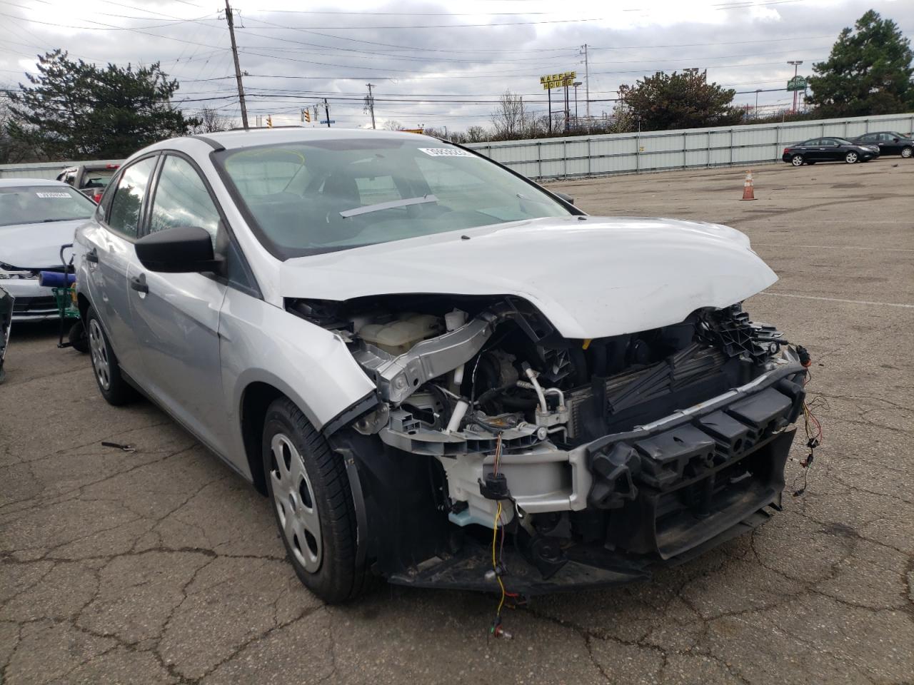 FORD FOCUS S 2013 with VIN 1FADP3E22DL350927 - Photo from auction