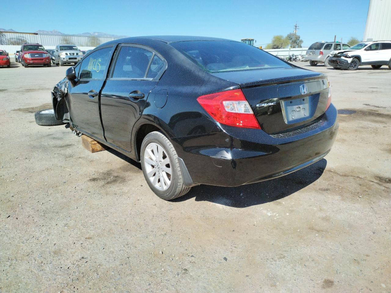Photo 3 from auction – 2012 HONDA CIVIC EX with VIN 2HGFB2F86CH302259