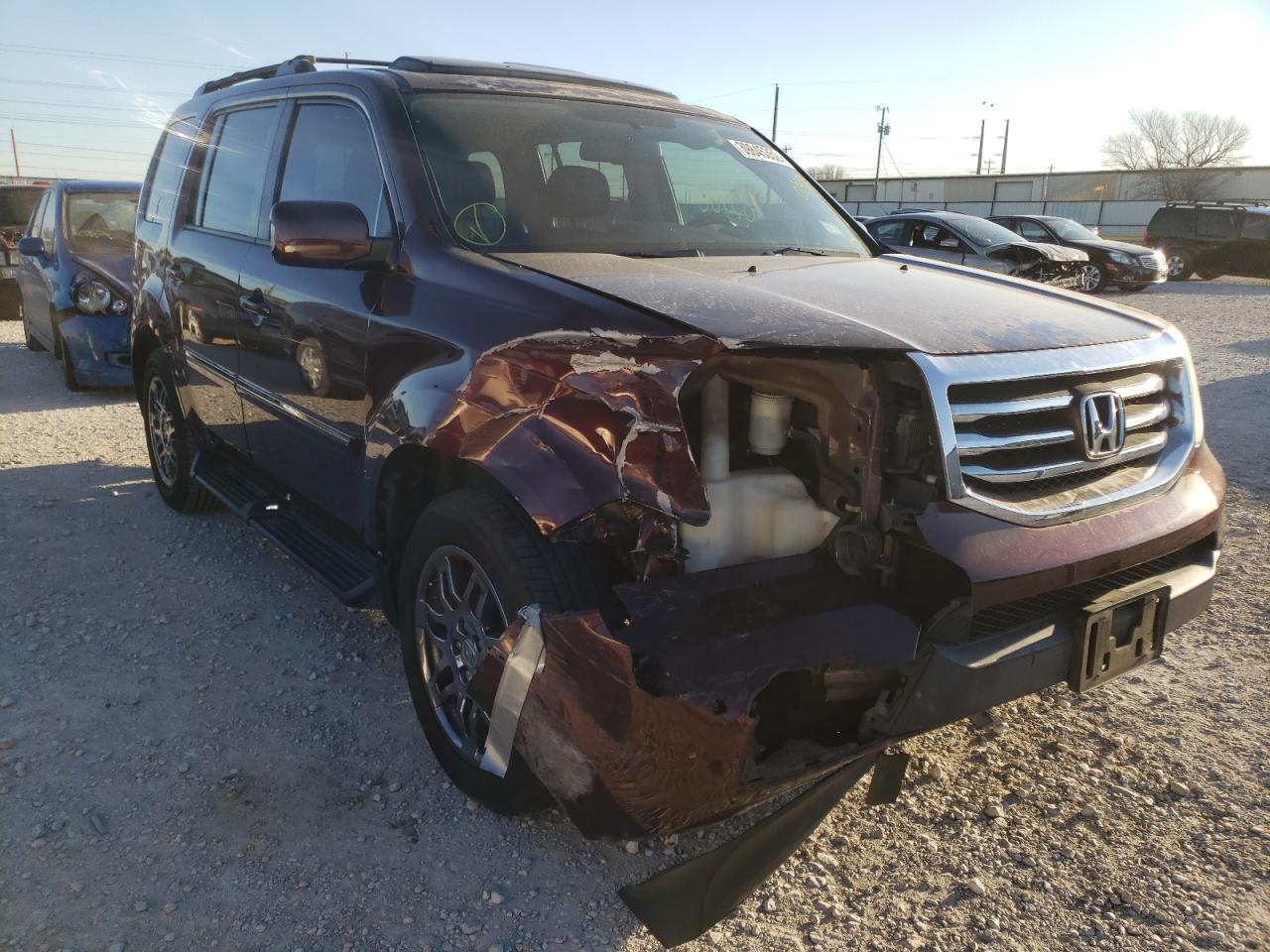 Photo 9 from auction – 2014 HONDA PILOT TOUR with VIN 5FNYF3H98EB019264
