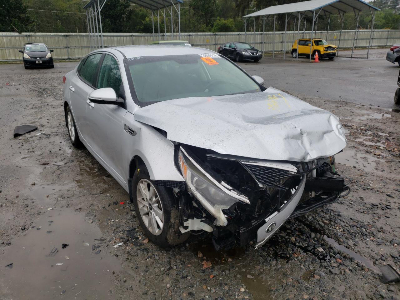 KIA OPTIMA LX 2017 with VIN 5XXGT4L35HG174451 - Photo from auction