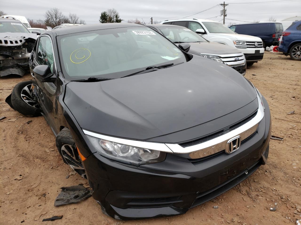 Photo 1 from auction – 2018 HONDA CIVIC LX with VIN 2HGFC4B58JH303754