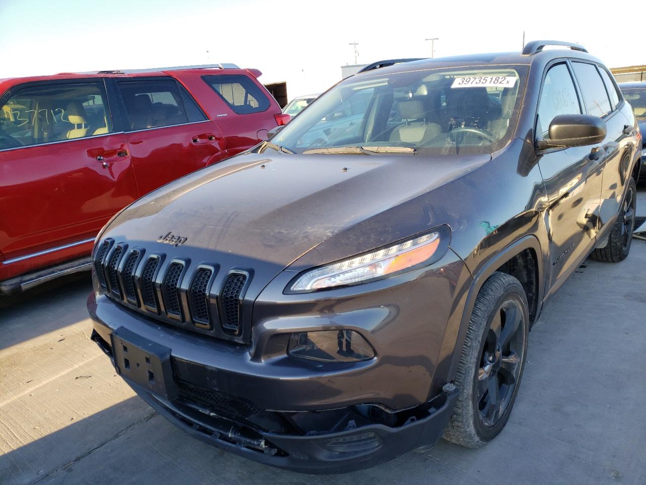 Photo 2 from auction – 2016 JEEP CHEROKEE S with VIN 1C4PJLAB4GW346508
