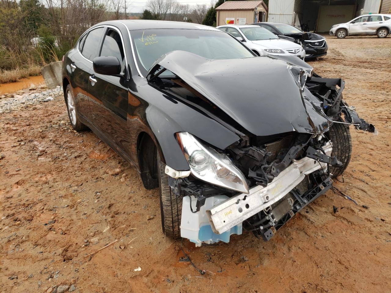 INFINITI M37 X 2012 with VIN JN1BY1AR2CM392452 - Photo from auction