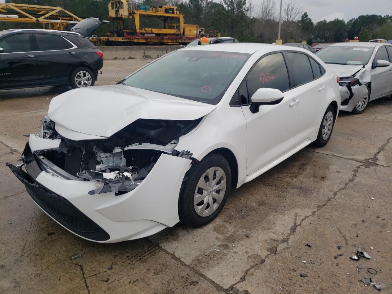 Photo 2 from auction – 2021 TOYOTA COROLLA L with VIN 5YFDPMAE6MP153606