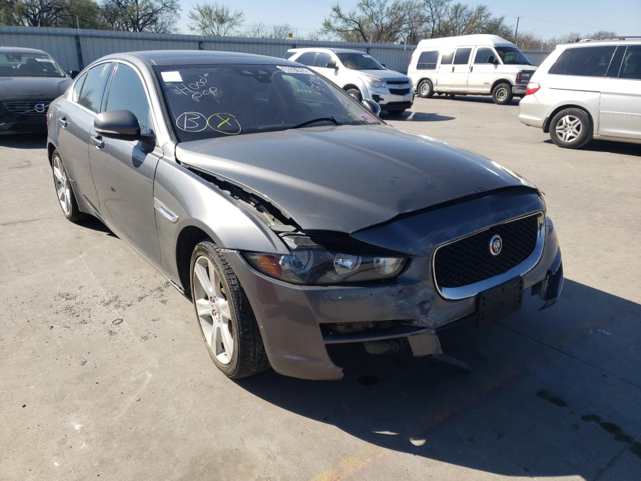 JAGUAR XE PRESTIG 2017 with VIN SAJAE4BG8HA957040 - Photo from auction