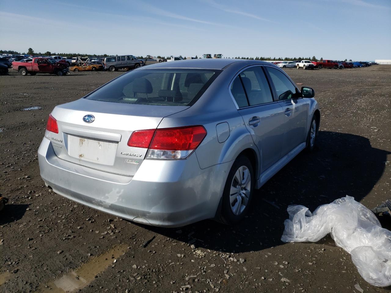 Photo 4 from auction – 2012 SUBARU LEGACY 2.5 with VIN 4S3BMBA69C3007849
