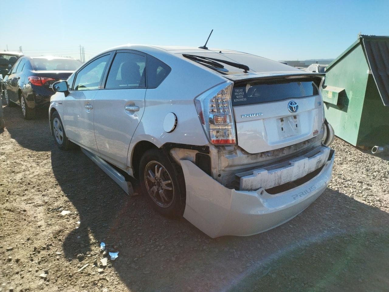 Photo 3 from auction – 2011 TOYOTA PRIUS with VIN JTDKN3DU3B0279665