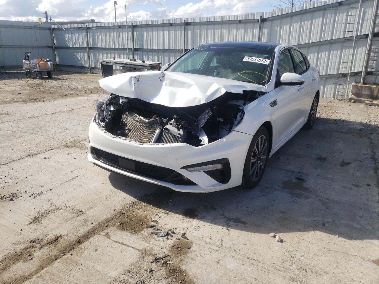 Photo 2 from auction – 2019 KIA OPTIMA EX with VIN 5XXGU4L15KG344858