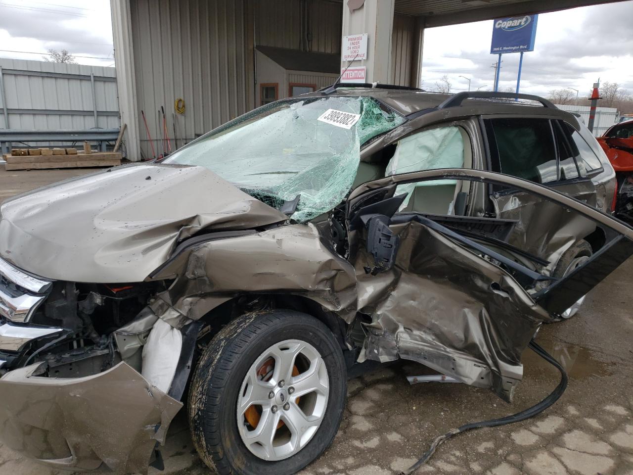 Photo 9 from auction – 2014 FORD EDGE SEL with VIN 2FMDK3JC4EBB56808
