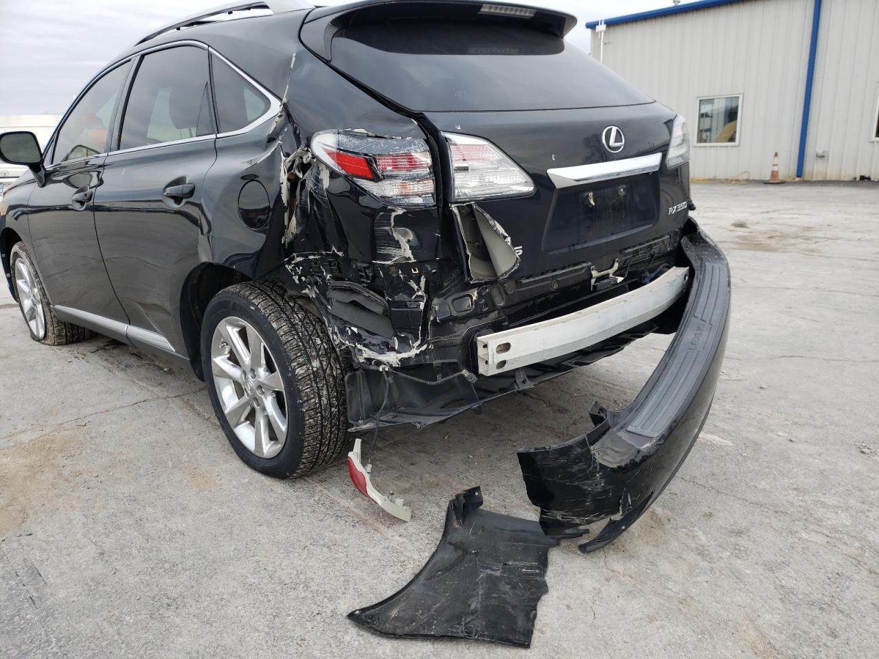 Photo 9 from auction – 2010 LEXUS RX 350 with VIN JTJBK1BA2A2000888