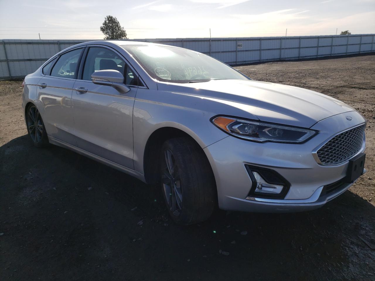 FORD FUSION TIT 2019 with VIN 3FA6P0D97KR210778 - Photo from auction