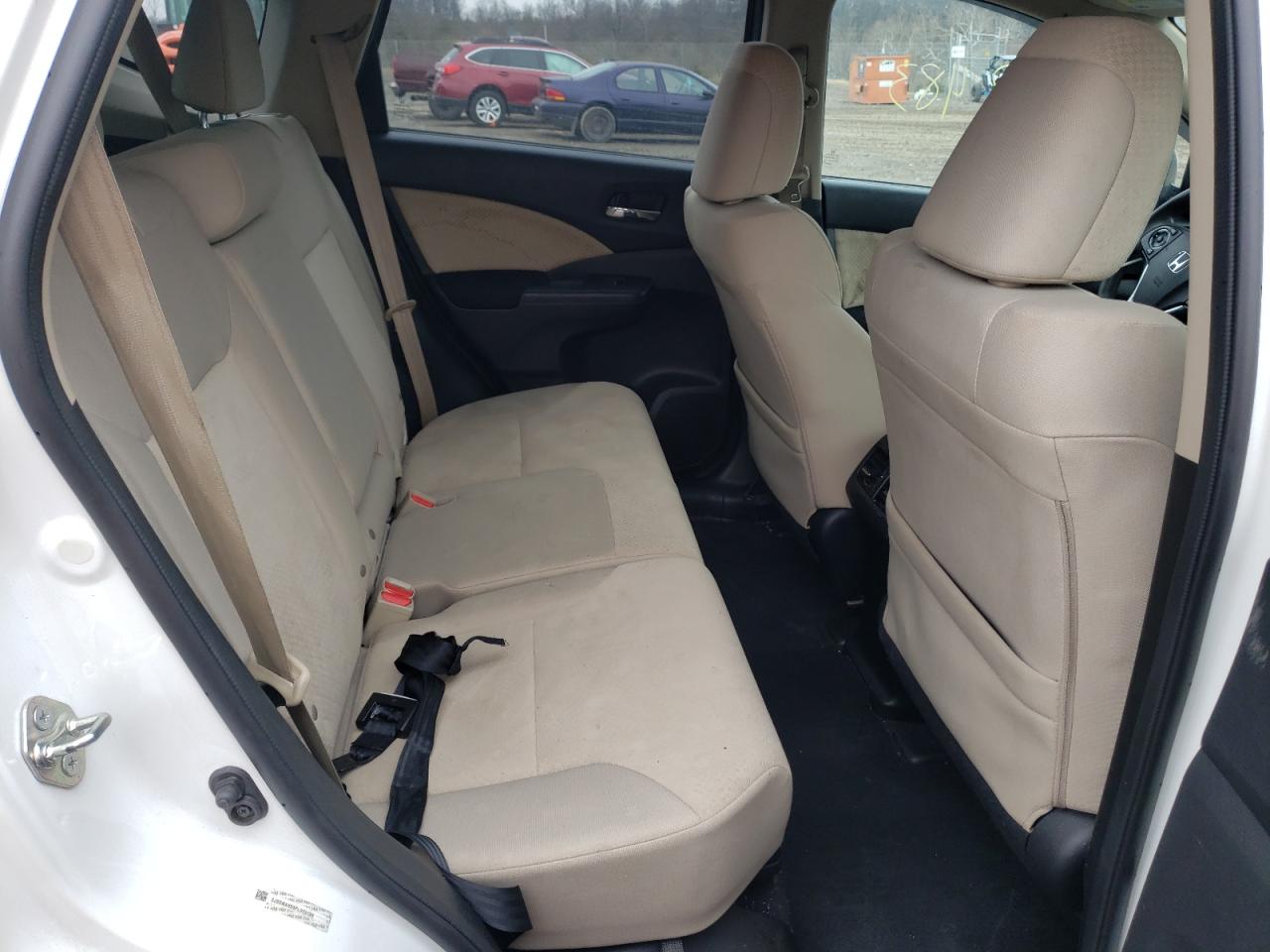 Photo 6 from auction – 2015 HONDA CR-V EX with VIN 5J6RM4H54FL059198