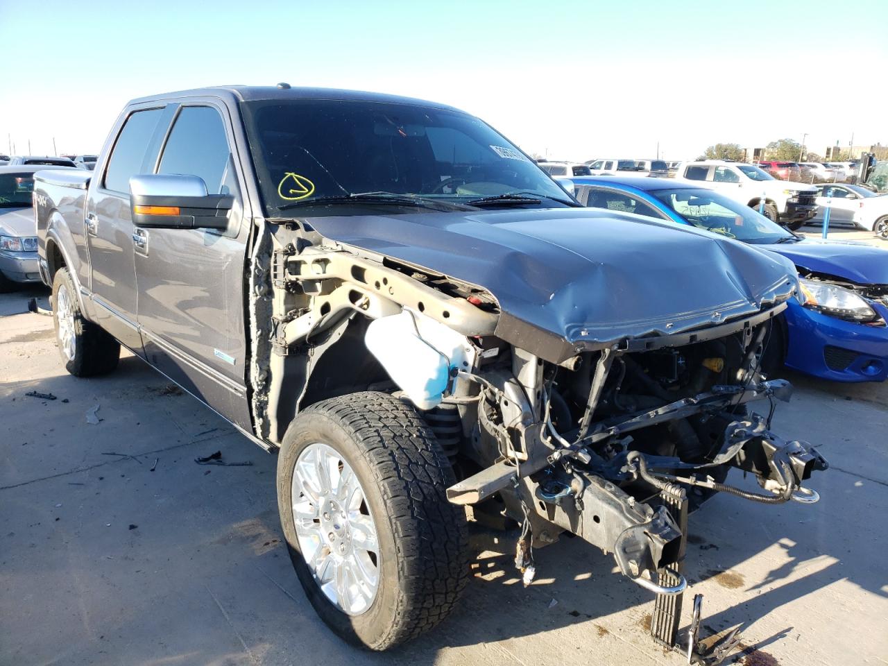 FORD F150 SUPER 2013 with VIN 1FTFW1ET6DFD67344 - Photo from auction