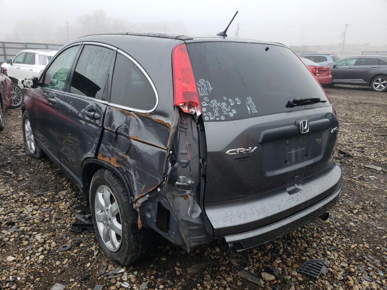 Photo 3 from auction – 2011 HONDA CR-V SE with VIN 5J6RE4H41BL100014