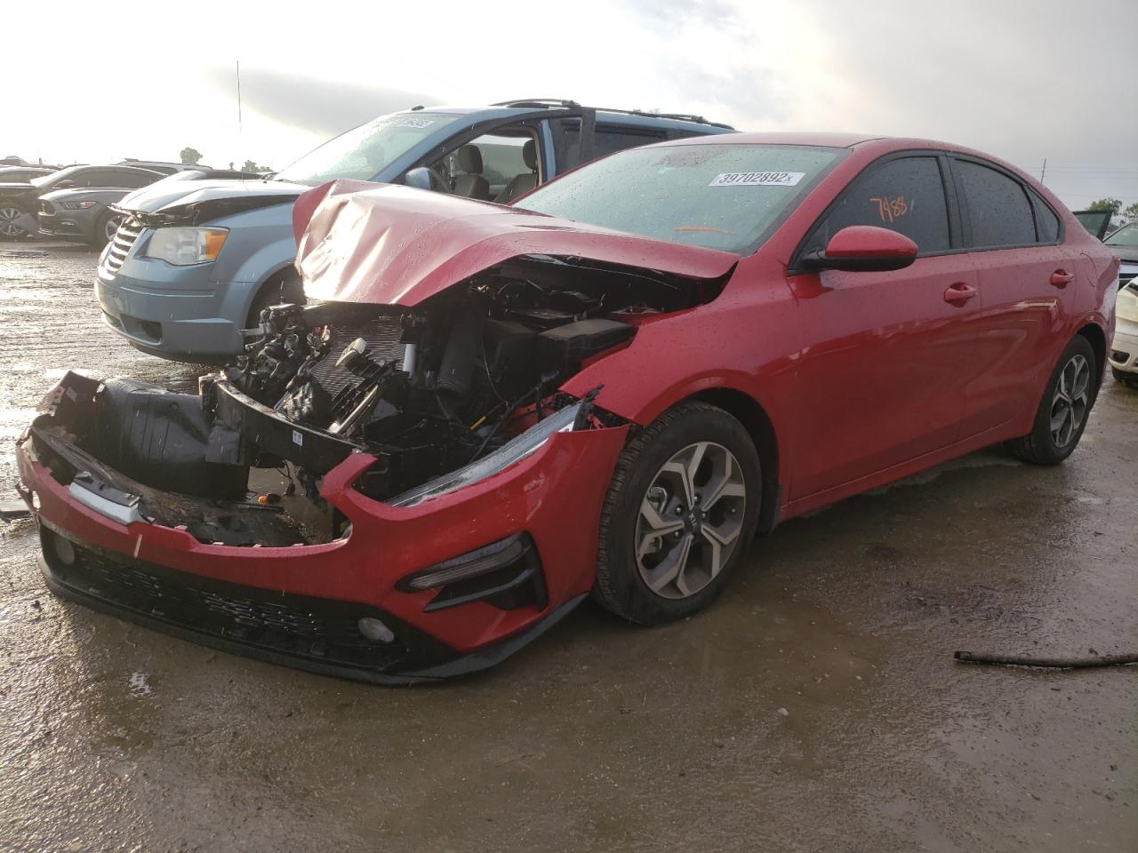 Photo 2 from auction – 2021 KIA FORTE FE with VIN 3KPF24AD7ME383834