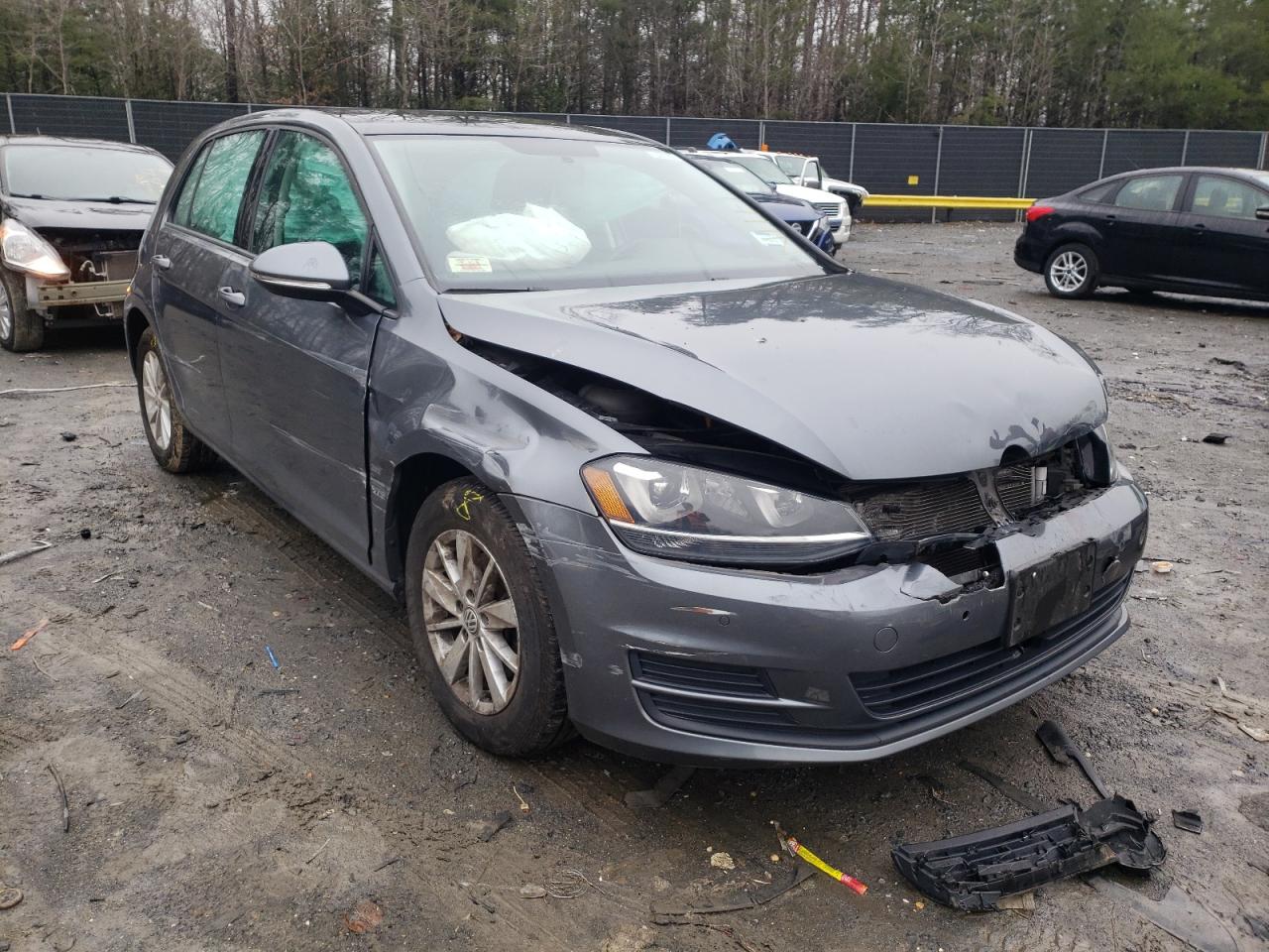 VOLKSWAGEN GOLF 2015 with VIN 3VW217AU5FM096985 - Photo from auction