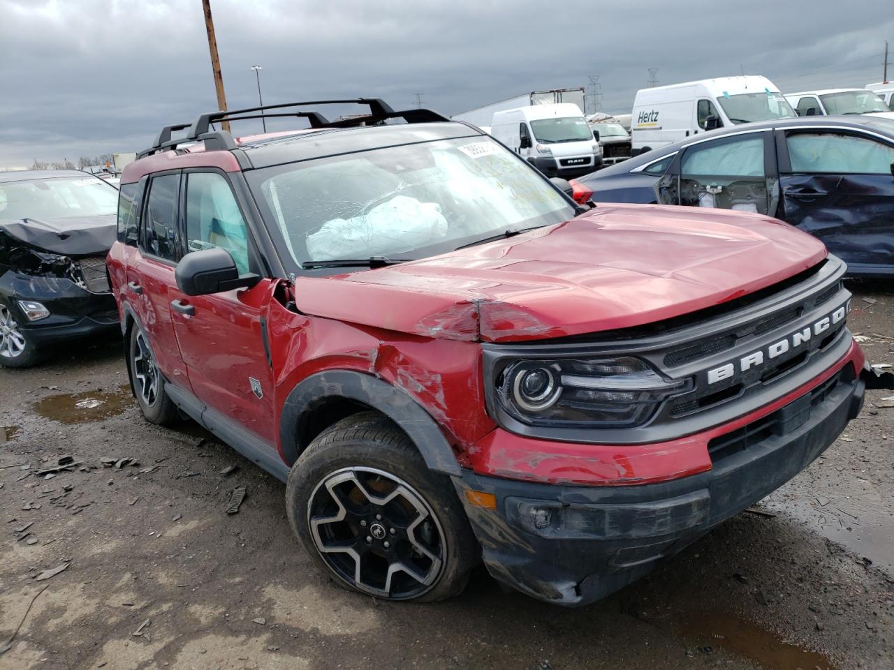 Photo 1 from auction – 2021 FORD BRONCO SPO with VIN 3FMCR9B66MRA27665