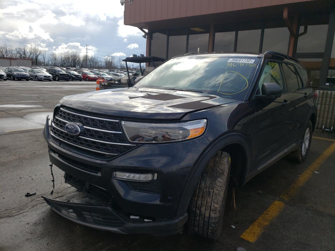 Photo 2 from auction – 2020 FORD EXPLORER X with VIN 1FMSK8DH2LGA89868