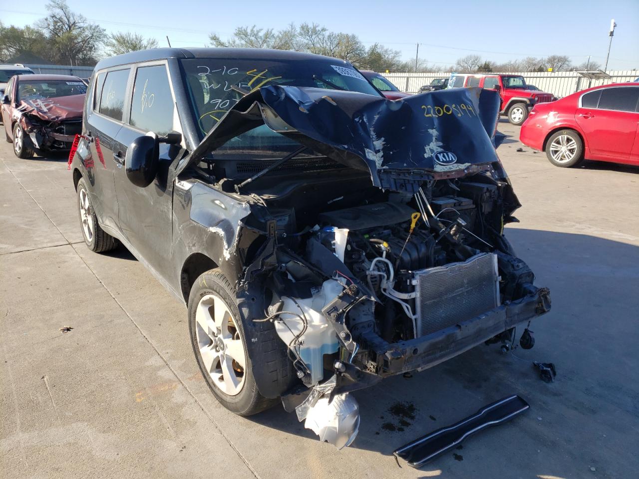 KIA SOUL 2018 with VIN KNDJN2A23J7903480 - Photo from auction