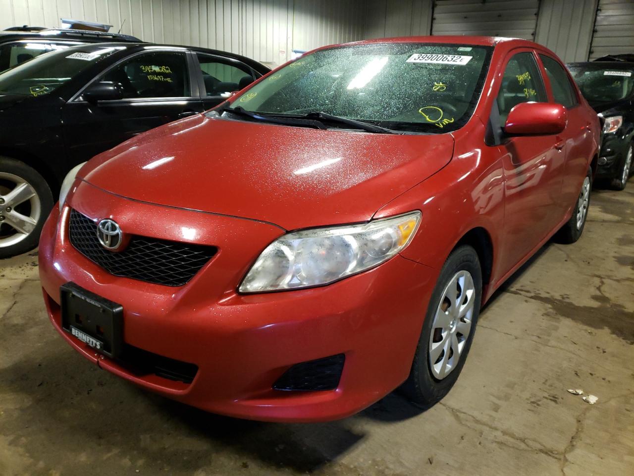 Photo 2 from auction – 2010 TOYOTA COROLLA BA with VIN 2T1BU4EE9AC386806