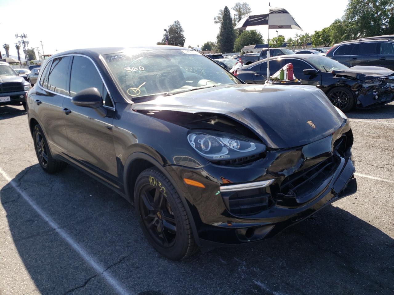 PORSCHE CAYENNE 2016 with VIN WP1AA2A28GKA10592 - Photo from auction