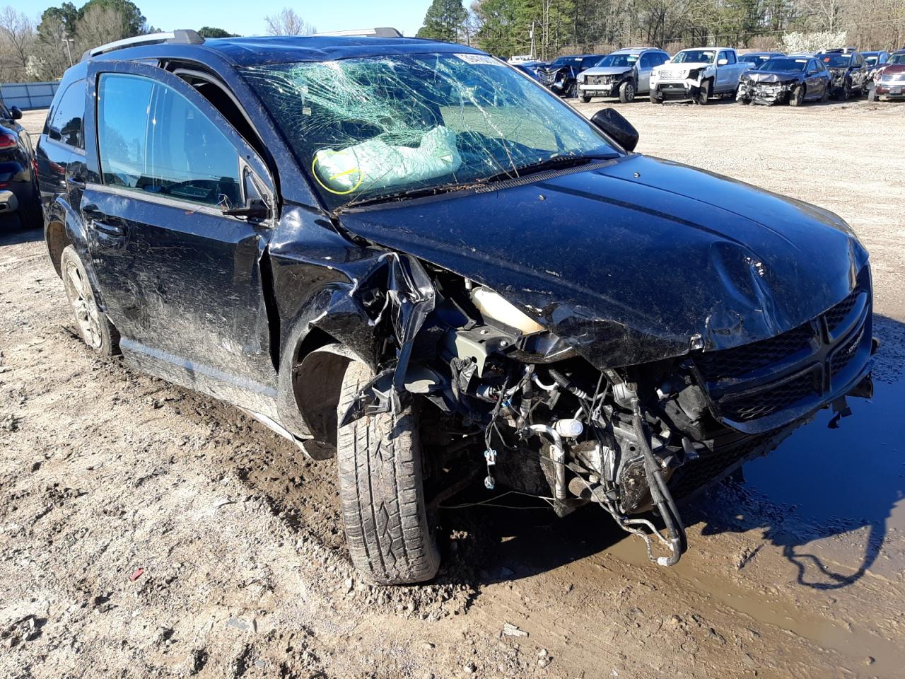 DODGE JOURNEY CR 2018 with VIN 3C4PDDGG2JT528222 - Photo from auction