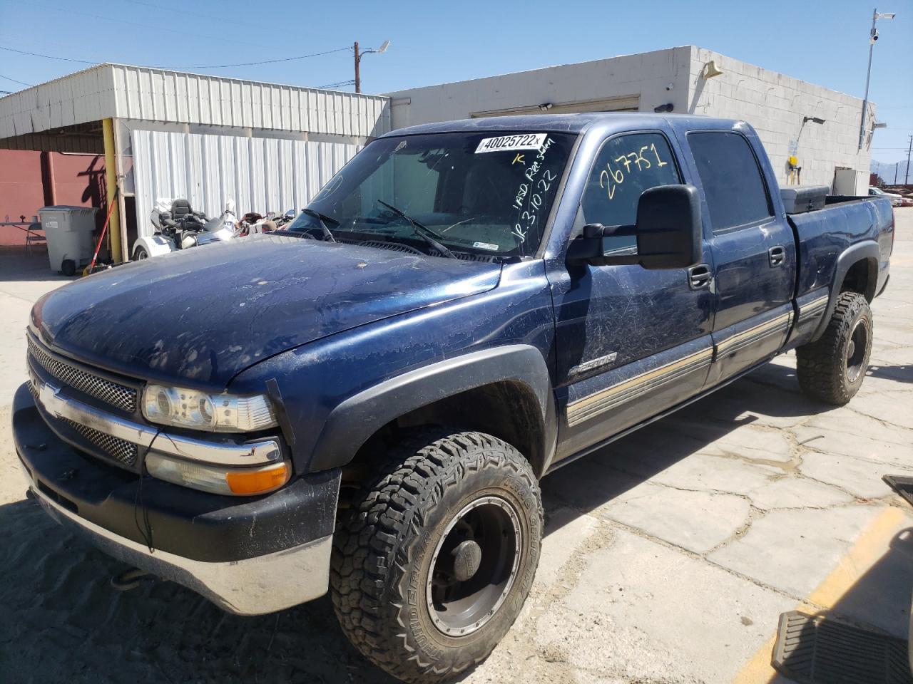 Photo 2 from auction – 2002 CHEVROLET SILVERADO with VIN 1GCHK23G42F215933