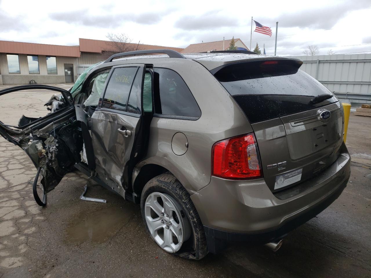 Photo 3 from auction – 2014 FORD EDGE SEL with VIN 2FMDK3JC4EBB56808