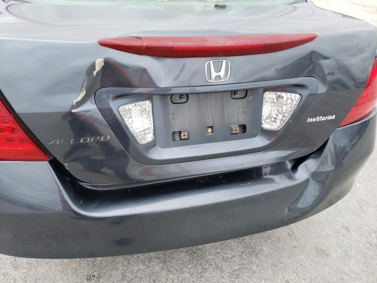 Photo 9 from auction – 2007 HONDA ACCORD S with VIN JHMCM56397C003101