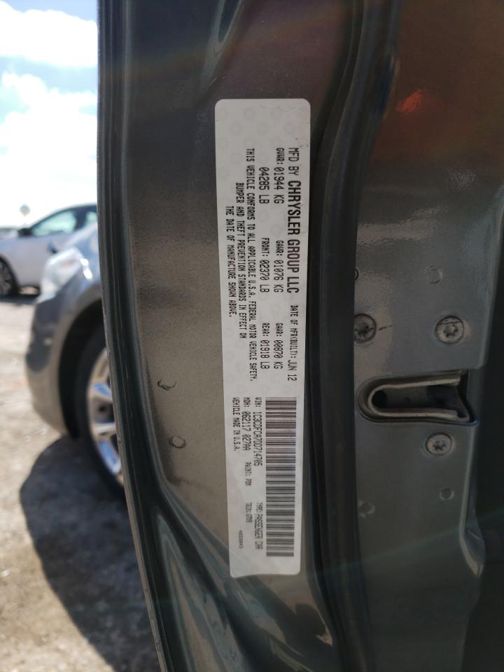 Photo 10 from auction – 2013 DODGE DART LIMIT with VIN 1C3CDFCA7DD714705