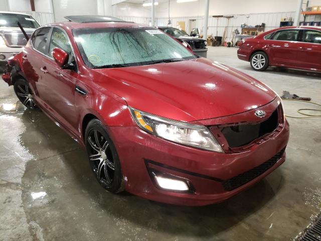 KIA OPTIMA EX 2014 with VIN 5XXGN4A79EG281191 - Photo from auction