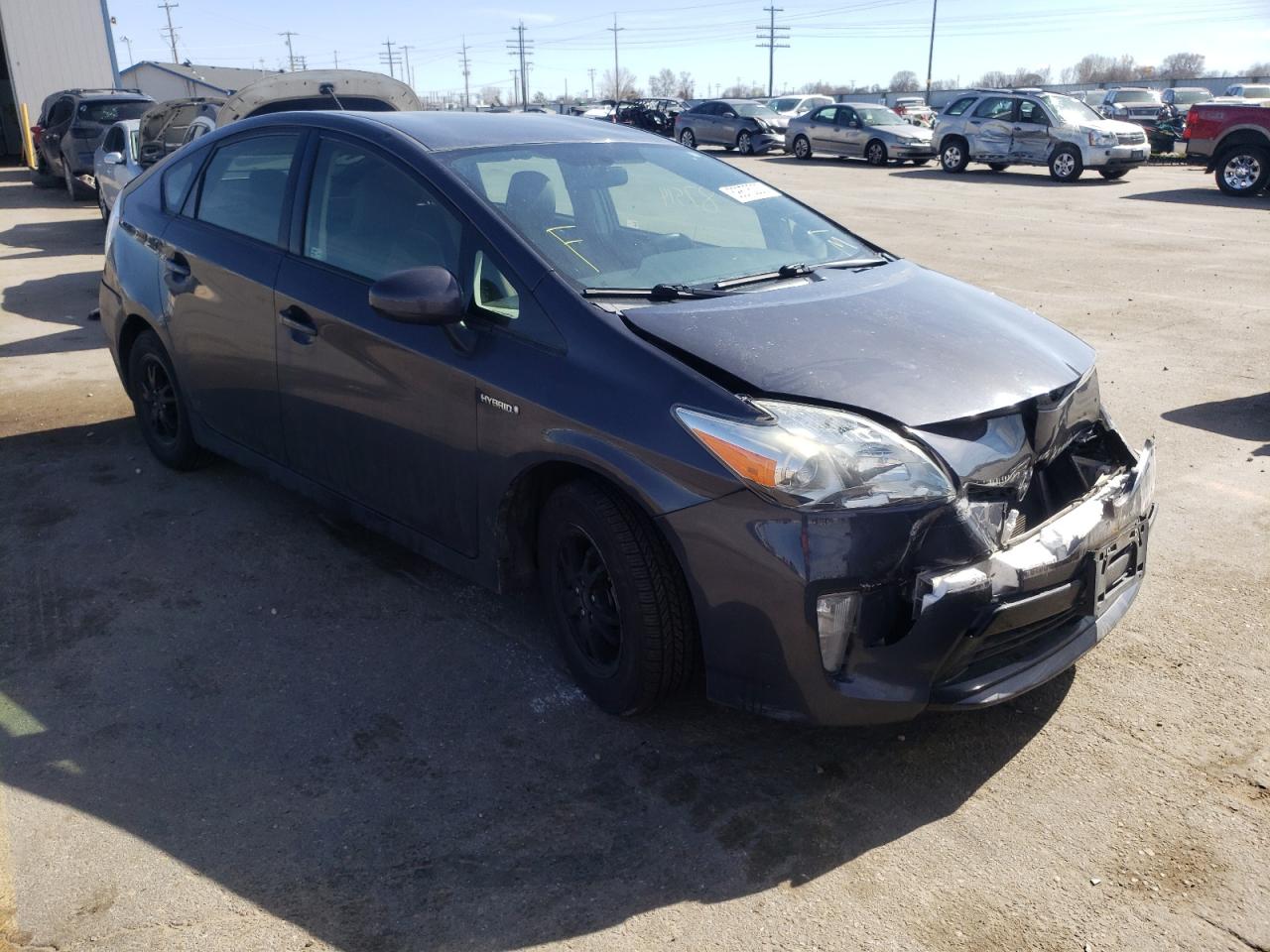 TOYOTA PRIUS 2013 with VIN JTDKN3DU1D1732064 - Photo from auction