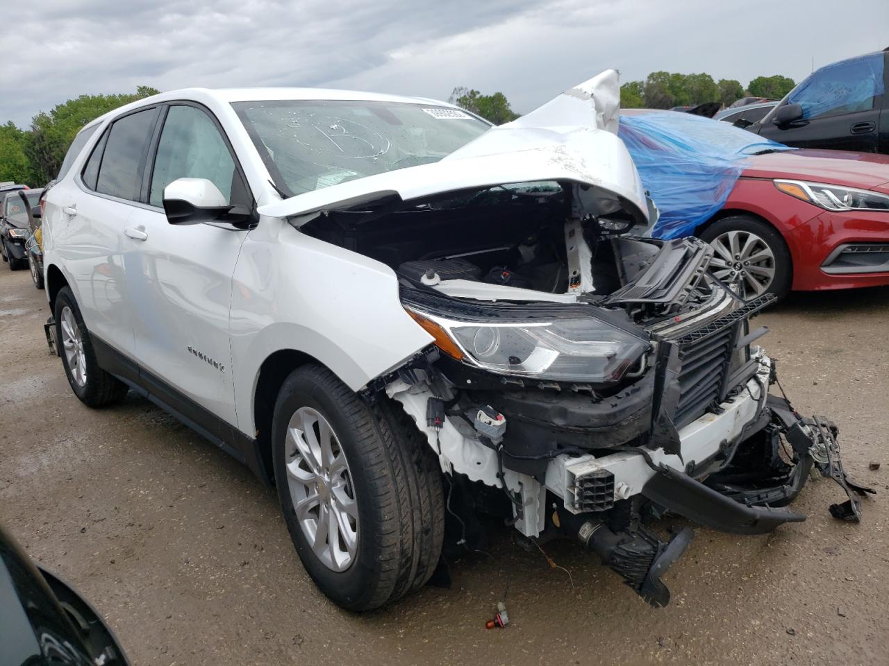 CHEVROLET EQUINOX LT 2018 with VIN 3GNAXSEV2JS546428 - Photo from auction