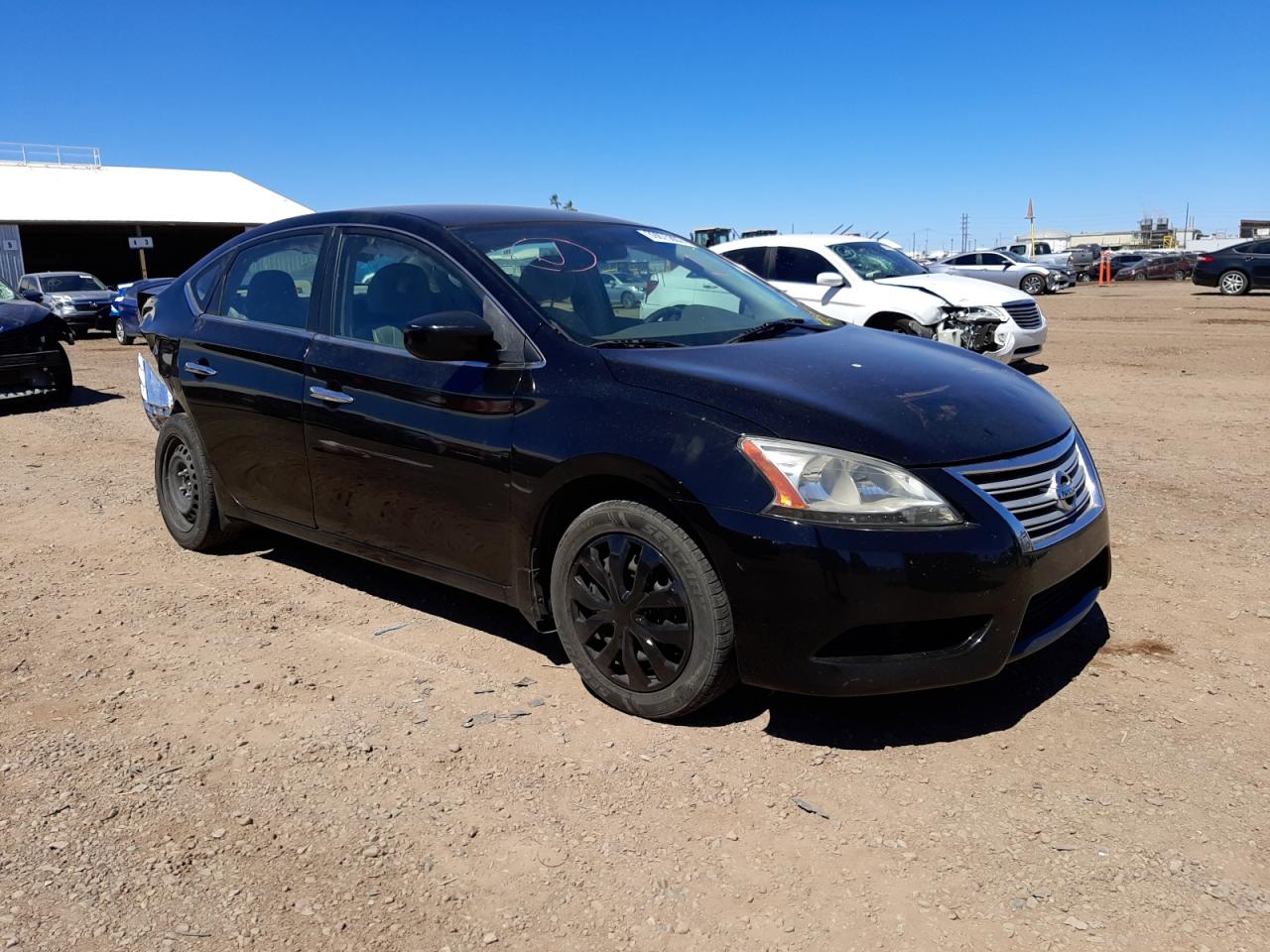 NISSAN SENTRA 2013 with VIN 3N1AB7AP2DL784356 - Photo from auction
