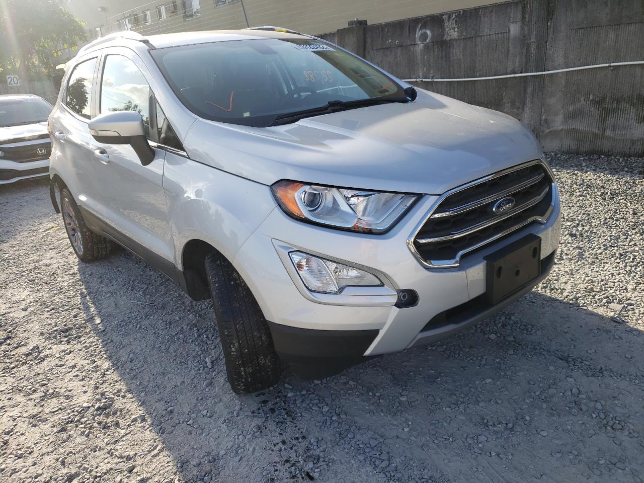 FORD ECOSPORT T 2020 with VIN MAJ6S3KLXLC328466 - Photo from auction
