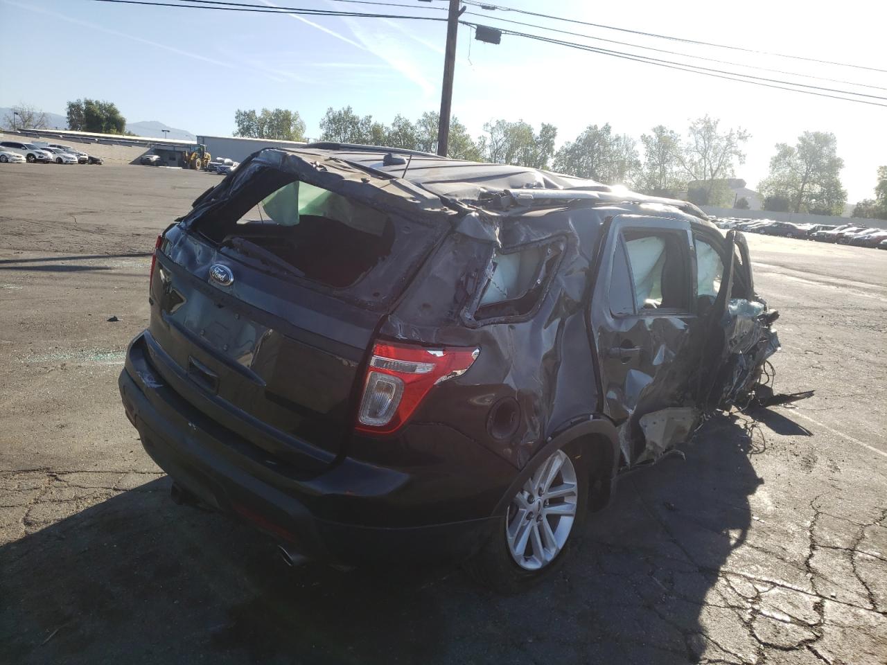 Photo 4 from auction – 2015 FORD EXPLORER X with VIN 1FM5K7D84FGA08901
