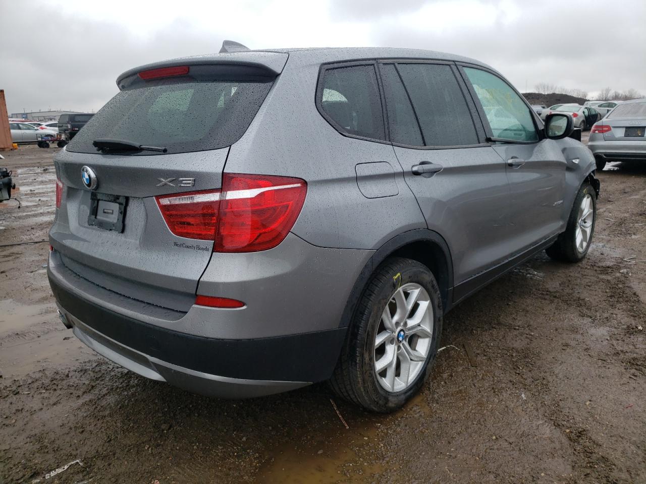Photo 4 from auction – 2012 BMW X3 with VIN 5UXWX7C55CL976203