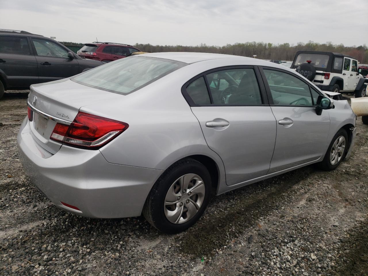 Photo 4 from auction – 2014 HONDA CIVIC LX with VIN 2HGFB2F5XEH521038