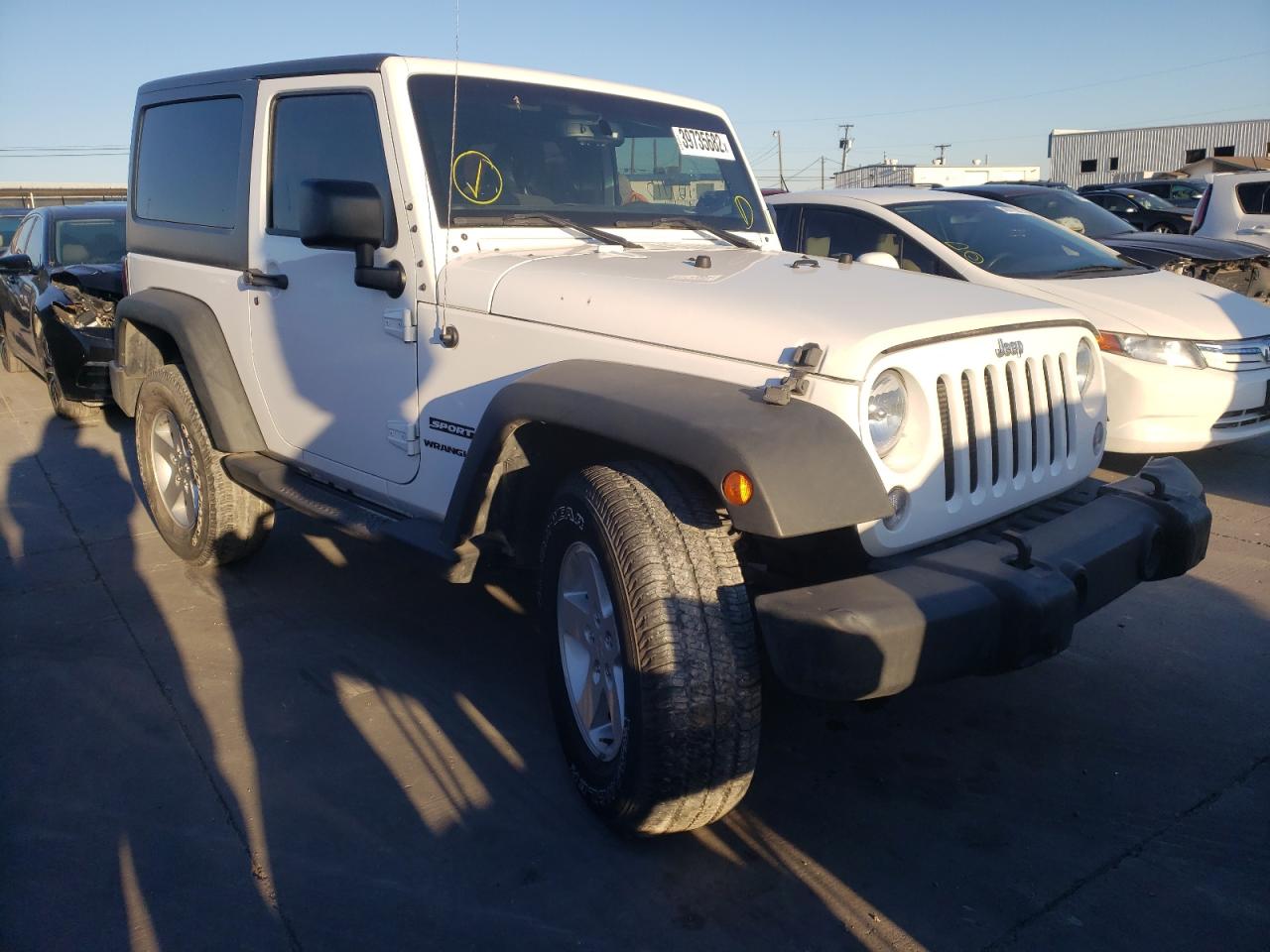 Photo 1 from auction – 2017 JEEP WRANGLER S with VIN 1C4AJWAG8HL504287