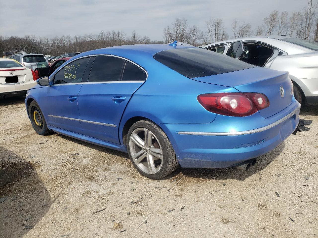 Фото 3 с аукциона – 2012 VOLKSWAGEN CC с VIN WVWMP7AN5CE506964